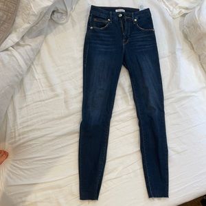 Good American “Good Legs” Dark Wash Jean